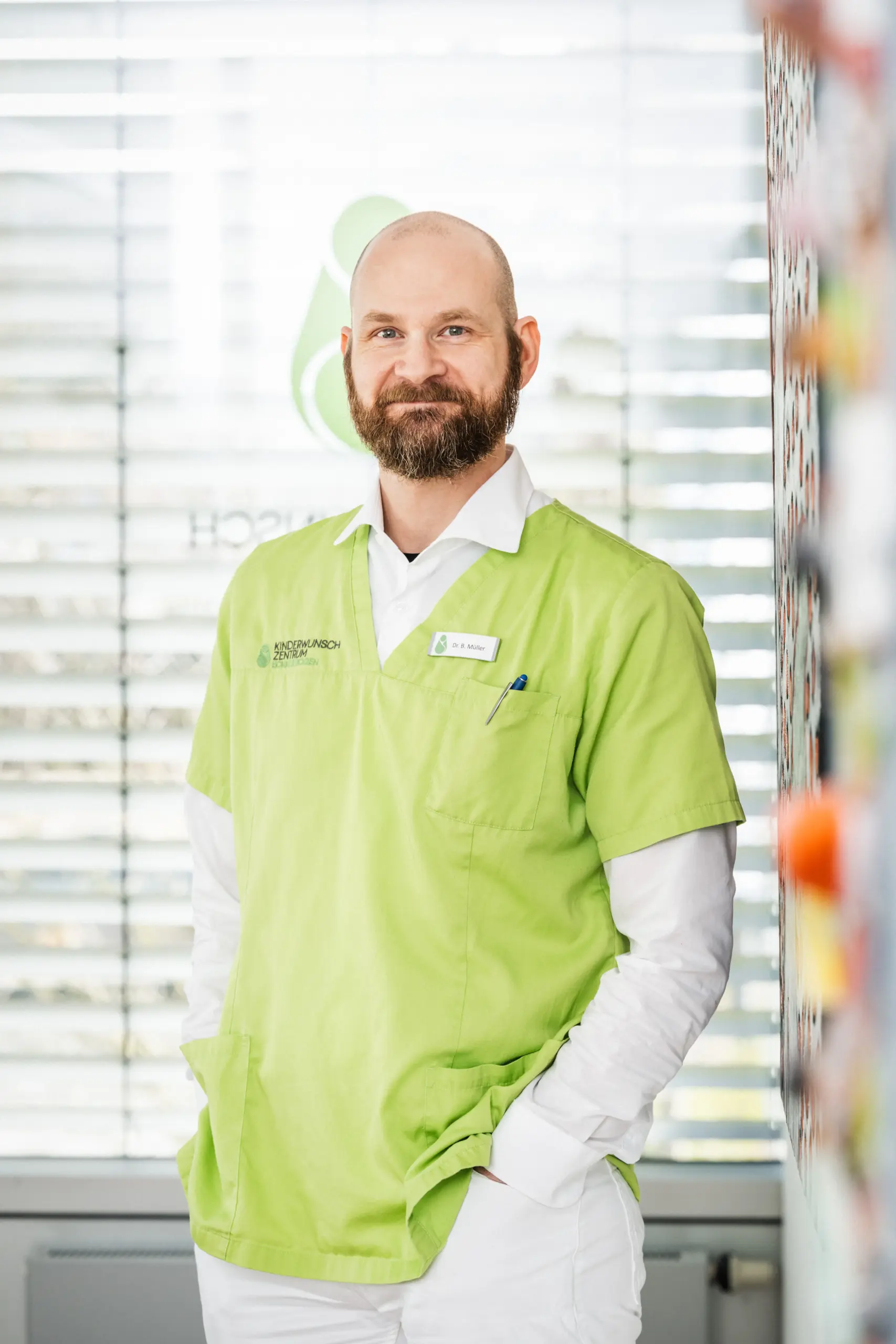 Biologe Dr. Björn Müller im Kinderwunschzentrum Bonner Bogen